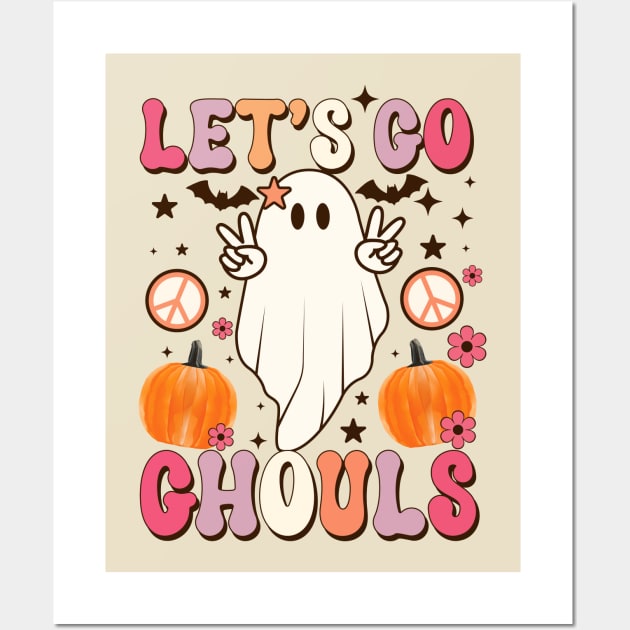 Let's Go Ghouls Wall Art by LMW Art